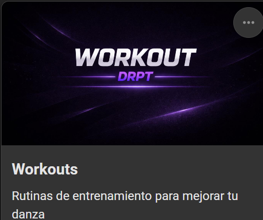 Módulo de workouts para bailarines en Disrupt